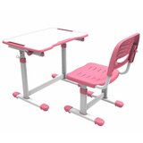 Moye Grow Together Set Chair and Desk Pink  cene