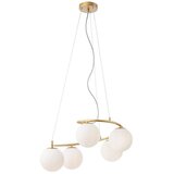  Redo 01-2719 - Luster na sajli VOLLEY 5xE14/28W/230V zlatna | Eponuda.com