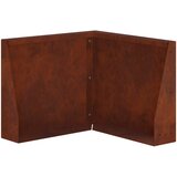  Zid za zadržavanje 50 x 50 x 30 cm Otporni čelik Rđa | shoptok.hr
