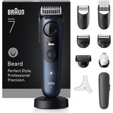 Braun BeardTrimmer 7 80789809 beard trimmer AC /Battery 40 2 cm Wet & Dry Dark Blue | shoptok.hr