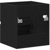 Ormarić za umivaonik u kupaonici crni hrast 41x38,5x45 cm inženjerski drvo | shoptok.hr