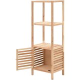 vidaXL Kupaonski ormarić od masivne orahovine 39,5 x 35,5 x 123 cm | shoptok.hr