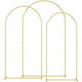  Vjenčani luk 3 pcs Zlatno Čelik | shoptok.hr