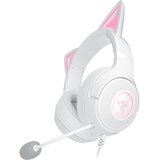 Razer Kraken Kitty V2 žične USB slušalke bele barve | Shoptok.si