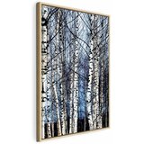  Slika - Frosty January (1 Part) Vertical 40x60 U prirodnom drvenom okviru | shoptok.hr