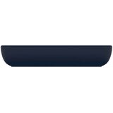  Luksuzni pravokutni umivaonik mat tamnoplavi 71x38 cm keramički | shoptok.hr