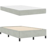  Krevetna konstrukcija Svijetlo siva 120 x 190 cm tkanina | shoptok.hr