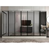 Hanah home ormar sa reflektujućim staklom Nisa 20662, 315 cm, peščar Cene