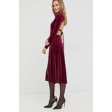 Undress Code Haljina boja: bordo, midi, uske | shoptok.hr