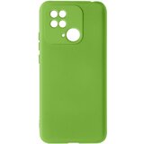 AVIZAR Poltrdi silikonski ovitek Xiaomi Redmi 10C z mehkim zakljuckom na dotik - zelen, (20632154) | Shoptok.si