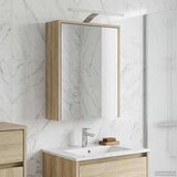  Kopalniška ogledalna omara Sonoma hrast 43 x 16 x 62.5 cm, (5000232889) | Shoptok.si