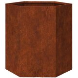  Sadilica boja hrđe 40 x 40 x 45 cm od čelika COR-TEN | shoptok.hr