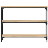  Konzolni stol boja hrasta 100 x 22,5 x 75 cm konstruirano drvo | shoptok.hr
