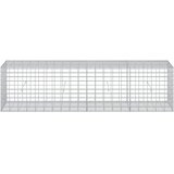  Gabion s žicom debljine 5 mm i mrežom 5x10 cm 200x50x50 cm | shoptok.hr