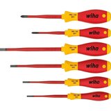 Wiha 35389 Set odvijača, slimFix, VDE, 1000V, 6kom 6/1 PL+PH 3201K6 | shoptok.hr