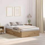  Krevet za pohranu Artisan Hrast 120x190 cm Cijene