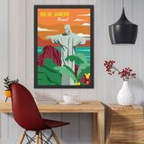 Wallity uramljena slika Rio De Janeiro, 55x75 cm | ePonuda.com