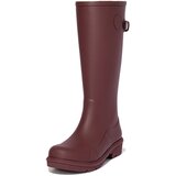 Fitflop škornji za dež WONDERWELLY TALL Rdeča Cene