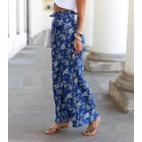 UR/CEO Navy wide pleated pants Manlio | Shoptok.si
