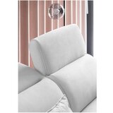 ELTAP Bela žametna raztegljiva/s prostorom za shranjevanje kotna sedežna garnitura (levi kot/v obliki črke L) Noble – | Shoptok.si