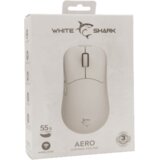 WHITESHARK MIŠ WGM-5015 AERO / 10.000 DPI – Bijeli / Wireless | Eponuda.ba