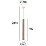  LED luster na sajli LEONARD LED/7W/230V bež | Eponuda.com