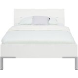 XORA postelja 120 cm x 200 cm , leseni material bela | Shoptok.si