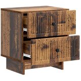 vidaXL Noćni ormar Staro drvo 43 x 34 5 x 47 5 cm Konstruirano drvo - Staro drvo 1 | shoptok.hr