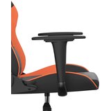  Masažna igraća stolica crno-narančasta od umjetne kože | shoptok.hr