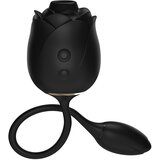 Fifty Shades of Grey Dark Blushing Rose Clitoral Suction & Vibrating Egg Black | Shoptok.si