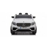 Automobil dvosed 4x4 model 311 sa kožnim sedištima i mekim gumama - beli