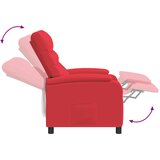  Fotelja s nagibom Crvena Umjetna koža | shoptok.hr