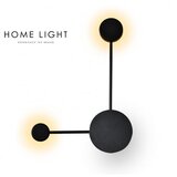 Vesta 472 zidna lampa 8W 3000K crna | ePonuda.com