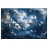  Slika - Astronomical Wonders: Clouds and Stars in Harmonious Combination 120x80 | shoptok.hr