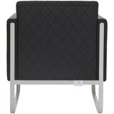 MID.YOU Fotelj Aruba Step, Črna | Shoptok.si