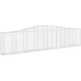  Lučne gabionske košare 7 kom 400x30x80/100 cm pocinčano željezo | shoptok.hr