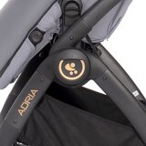 Lorelli ADRIA Kolica Grey 2u1 SET: Košara + Putna Torba + Zimska Navlaka (do 15 kg) | shoptok.hr