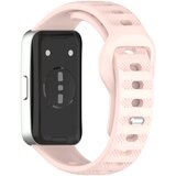 INF Silikonski pašček za Huawei Band 10/9/8 - Pikčasta tekstura Pink, (22104852) | Shoptok.si