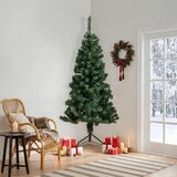  Kutno umjetno božićno drvce zeleno 240 cm PVC | shoptok.hr
