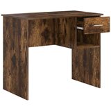  Stol s policom Dimljeni hrast 90 x 49 x 75 cm Konstruirano drvo | shoptok.hr