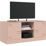 TV ormarić ružičasti 99 x 39 x 44 cm čelični | shoptok.hr