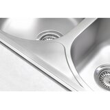 STIL Inox sudoper s dva korita, 79x44x18 cm | shoptok.hr