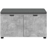  Klupa za hodnik s jastukom Betonsko Siva 80 x 38 x 46 cm | Eponuda.ba