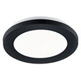 Trio Leuchten Stropna svetilka črna 17 cm z LED 3-stopenjsko zatemnitvijo IP44 - Lope Cene