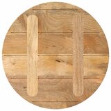 Stolna ploča Ø 50 x 3,8 cm okrugla od masivnog drva manga | Eponuda.com
