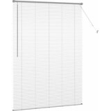  Venecijanski zastore Srebrno 175 x 125 cm Aluminij | Eponuda.ba