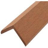  5 kutnih podnih letvica WPC 170 cm svjetlosmeđe | shoptok.hr