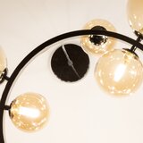  Brilagi - LED luster na sajli MILLA 15xG9/3W/230V crni hrom/zlatni | Eponuda.com