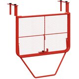 Balkonski stol crveni 60 x 40 cm čelični | Eponuda.ba