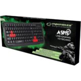 Esperanza Tastatura , gaming, USB, Aspis Red - EGK102R | Eponuda.ba
